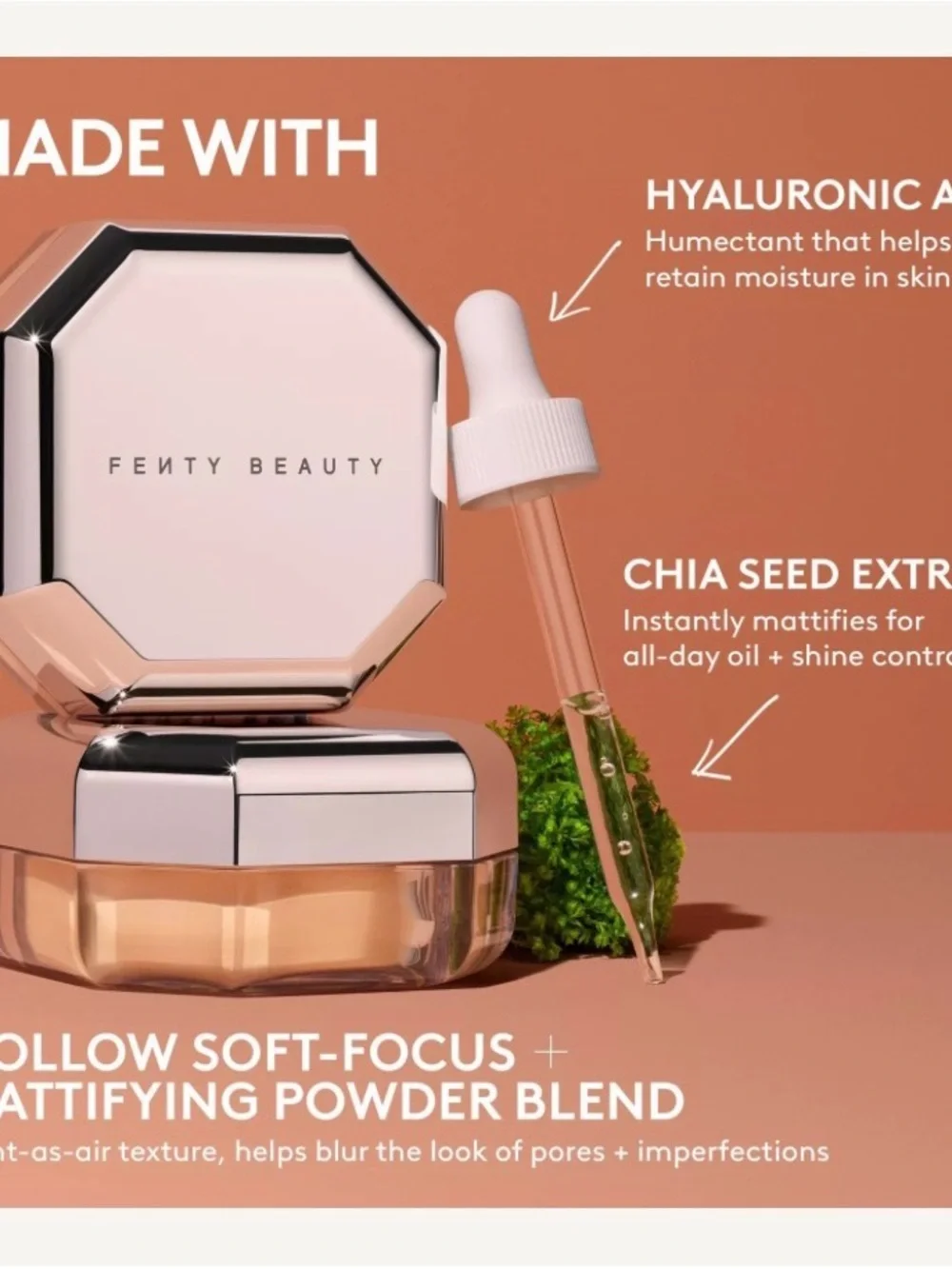 Fenty Beauty Set It Down Superfine Blurring Setting Powder - LAVENDER